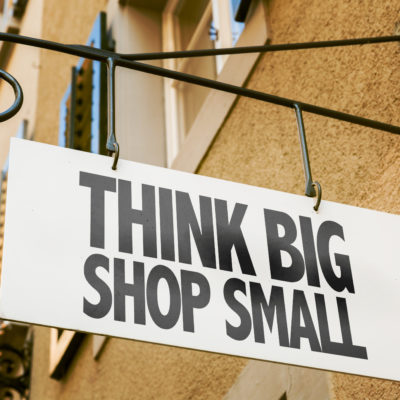 Think big shop small